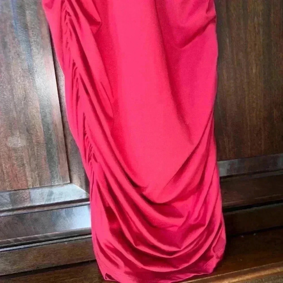 ICU Y2K Style Formal Dress / Size M / Red - Picture 6 of 11